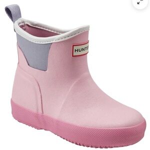 Hunter Kids Light Pink Rain Boots
